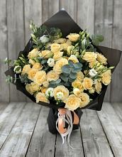 Букет цветов из:  Розы и Лизиантусы #REPLACE_PRED# Лысые Горы