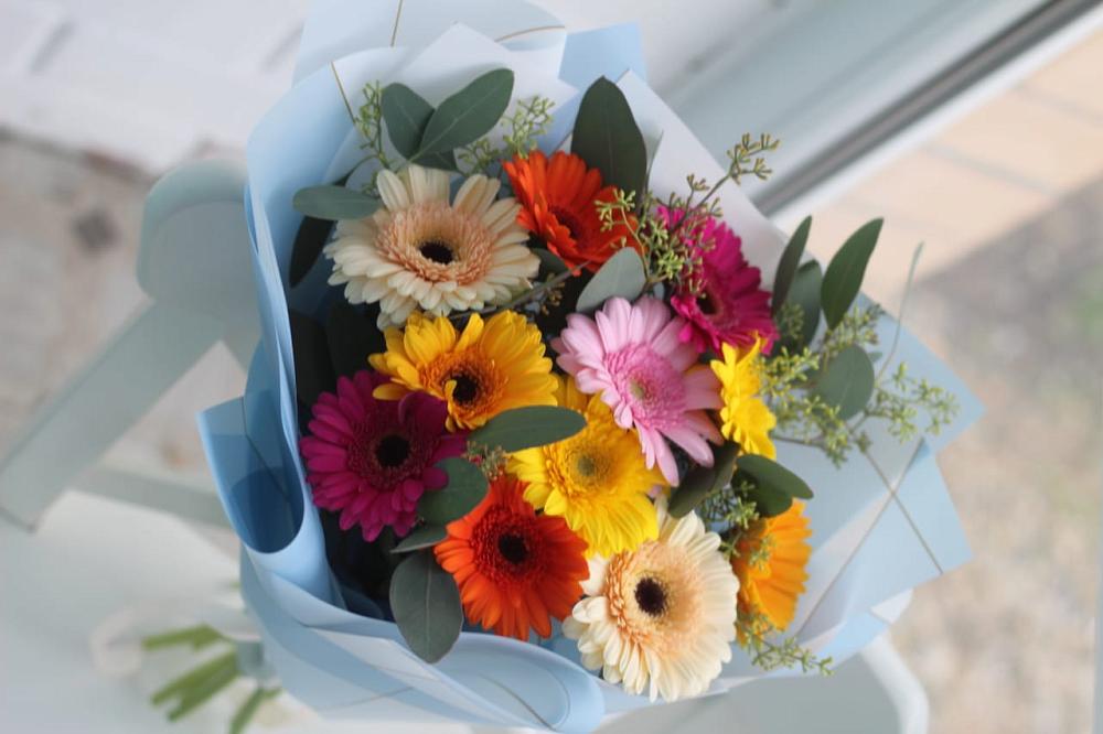 Букет цветов из: Герберы в Лысые Горы