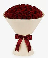 Букет 101 Бордовая роза Блэк Бакарра в Лысые Горы