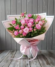 Букет Розовый кустик #REPLACE_PRED# Лысые Горы