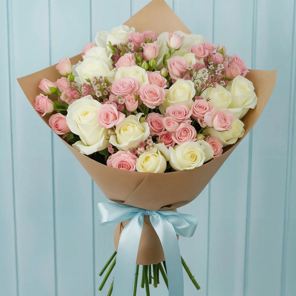 Букет цветов из: Розы в Лысые Горы