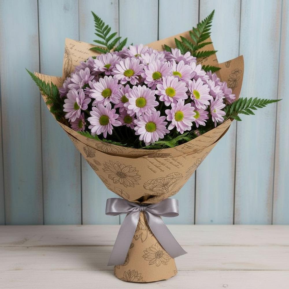 Букет цветов из: Хризантемы в Лысые Горы