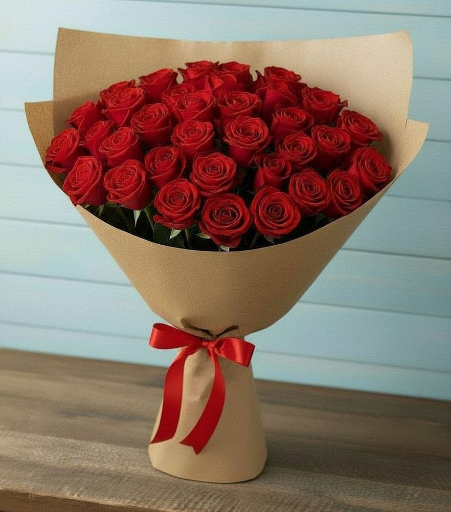 Букет Красные розы Милано в Лысые Горы