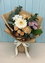 Букет цветов из:  Герберы и Хризантемы в Лысые Горы