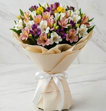Букет цветов из:  Альстромерии в Лысые Горы