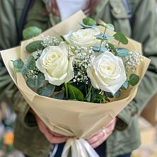 Букет Нежные грёзы в Лысые Горы Букет цветов из: Розы в Лысые Горы