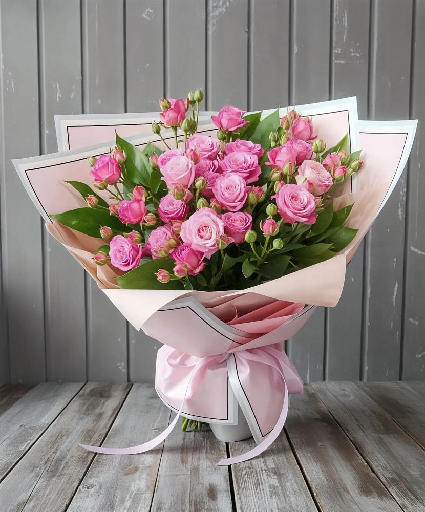 Букет Розовый кустик в Лысые Горы