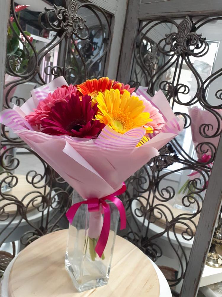 Букет цветов из: Герберы в Лысые Горы