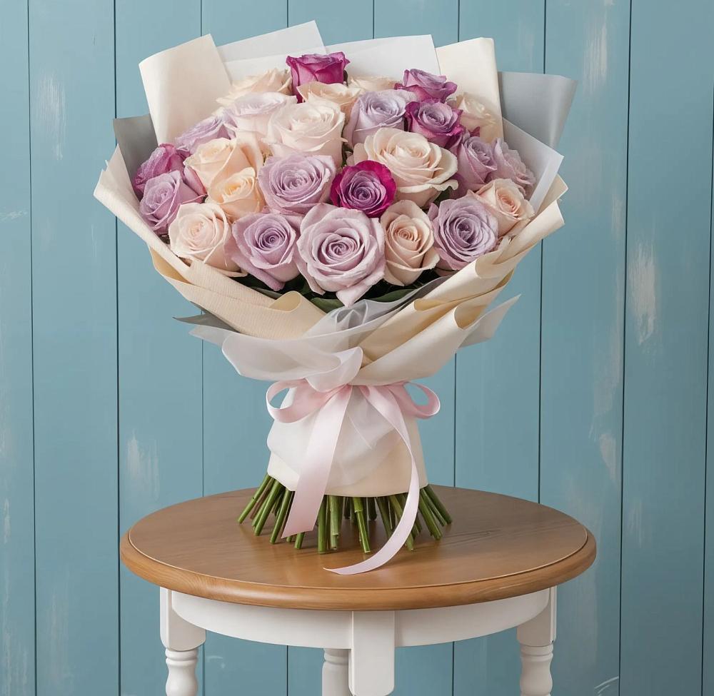 Букет цветов из: Розы в Лысые Горы