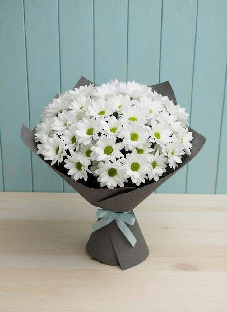 Букет цветов из: Хризантемы в Лысые Горы