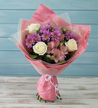 Букет цветов из:  Герберы #REPLACE_PRED# Лысые Горы