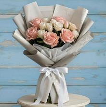 Букет цветов из:  Розы #REPLACE_PRED# Лысые Горы