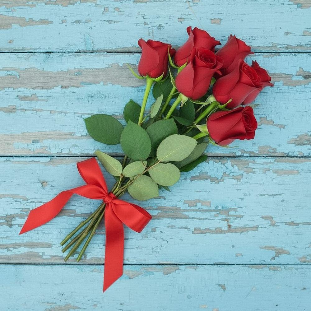 Букет Красные розы в Лысые Горы