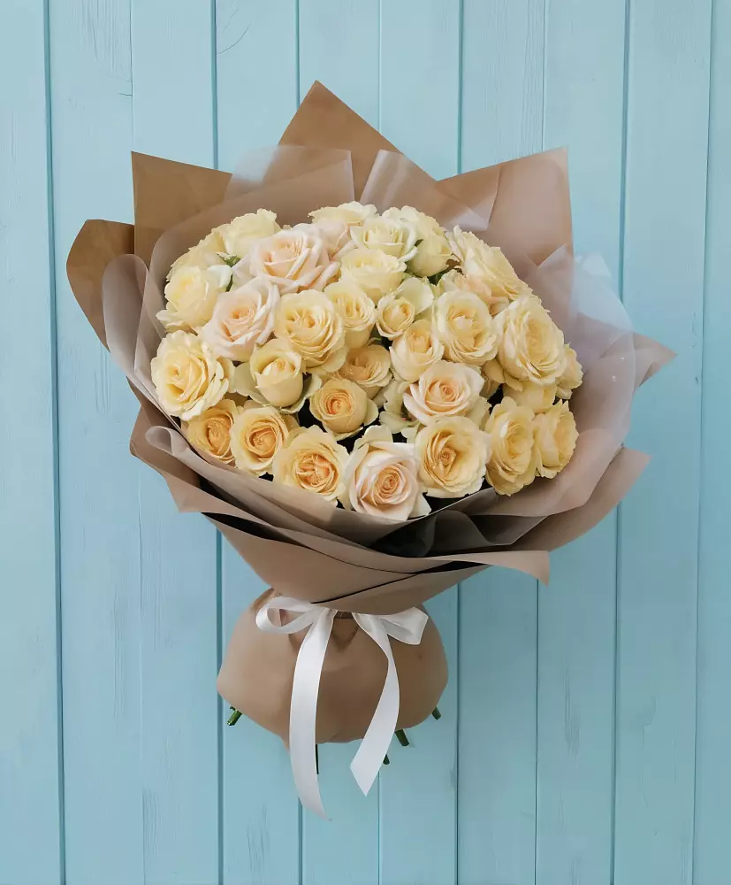 Букет Кремовое облако в Лысые Горы