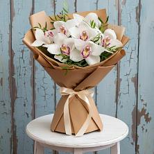 Букет цветов из:  Орхидеи и Розы в Лысые Горы